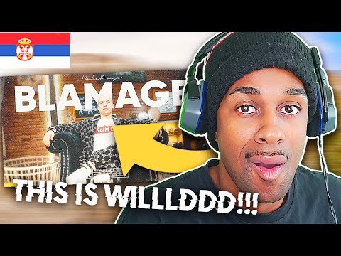 AMERICAN INSTITUCIJA REACTS TO SERBIAN RAP | BAKAPRASE - BLAMAGE (Official Music Video)