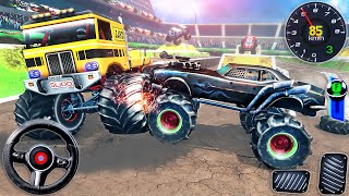 Monster Truck Demolition Derby 3D - Extreme Crash Car Racing - Android GamePlay
