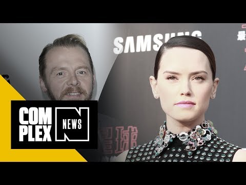 Simon Pegg Confirmed a Popular Star Wars Fan Theory About Rey