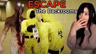 Escape The Backrooms is a SCARY but funny game