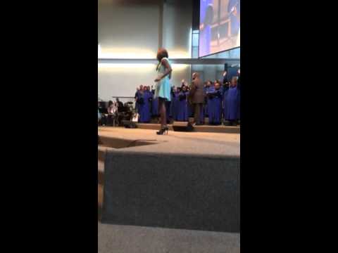 Le'Andria Johnson at Pilgrim Rest Church  "Through It All"