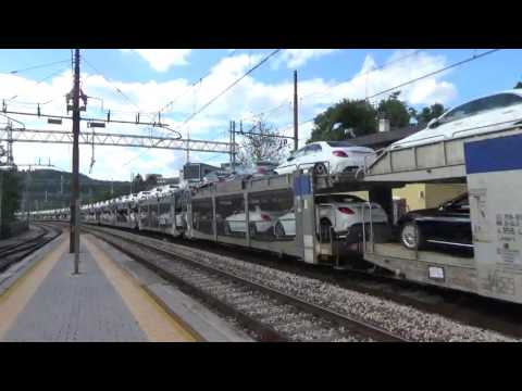 E 190 001 TAURUS OBB transita a Gorizia 24 5 2016