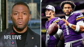 NFL LIVE | QB1 fits McCarthy better than Murray! - Ryan Clark gives thoughts on Vikings QB battle