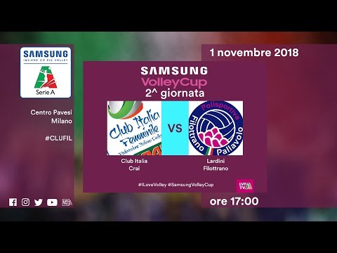 Club italia - Filottrano | Speciale | 2^ Giornata | Samsung Volley Cup 2018/19
