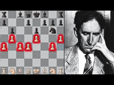 14 Pawn Moves in a Row! Frank Marshall’s Brutal Knight Crush | Chess