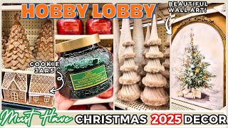 RUN to Hobby Lobby! Christmas Decor Must Haves | Shop with me | Viral 2025 Decor