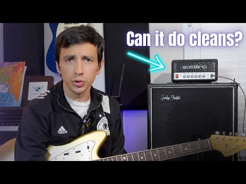 Can I get a usable clean tone from the Soldano Mini amp?