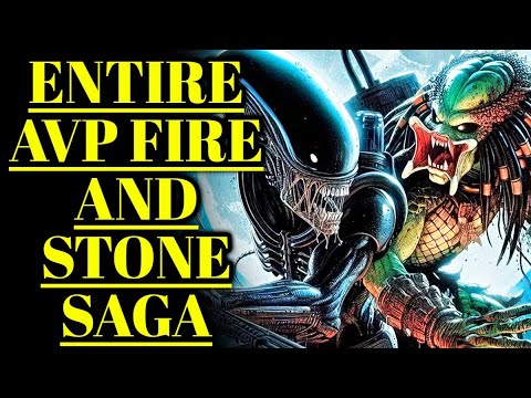 Entire AVP Fire And Stone Saga - Explored - A Mega Video That Explores Ridley Scott's Alien Lore