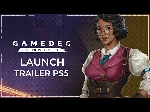 Gamedec - Definitive Edition - PS5 Launch Trailer thumbnail
