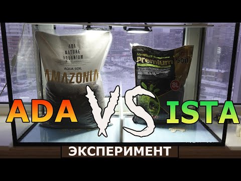 Эксперимент питательный грунт Ada vs Ista !