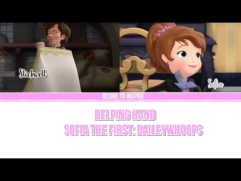 Helping Hand-Color Coded Lyrics | Sofia The First: "Baileywhoops" | DTI🌷