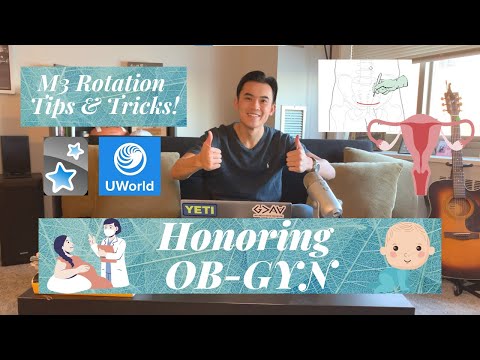 How To Honor Your OB-GYN Rotation || Medical School Clerkships