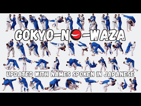Gokyo-no-Waza - 80 Throws in 4 Minutes || Updated with Names Spoken in Japanese