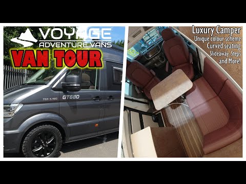 Van Tour -  LWB VW Crafter / MAN tge conversion with fixed bed and a luxury interior.