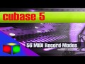 56 Cubase 5 Video Tutorial MIDI Record Modes