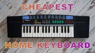 Video thumbnail for Casio SA-21 || Cheapest home keyboard I could find by dUCK THE SYSTEM