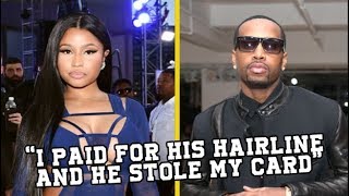 Nicki Minaj Puts Her Ex Safaree On Blast! "HE STOLE MY CARD"