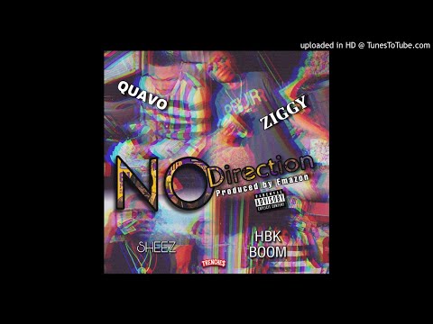 Sheez , BleuStripValley , Quavo & HBK Boom - No Direction [Prod. @Emazon ] ( Official Audio )