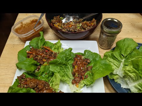 Cooking the Harvest: Asian Pork Lettuce Wraps