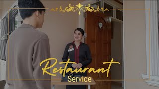 RESTAURANT SERVICE | SERVICE SEQUENCE | F&B   SERVICE | LPU-BATANGAS