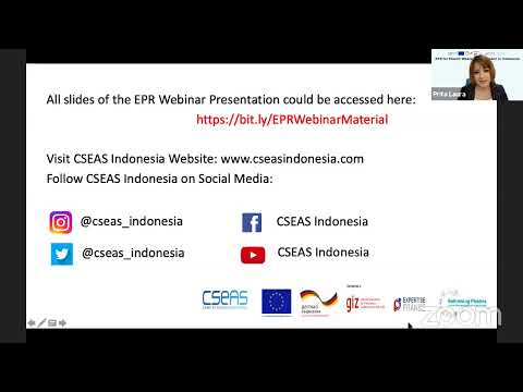 Extended Producer Responsibility (EPR) for Plastic Waste Management in Indonesia