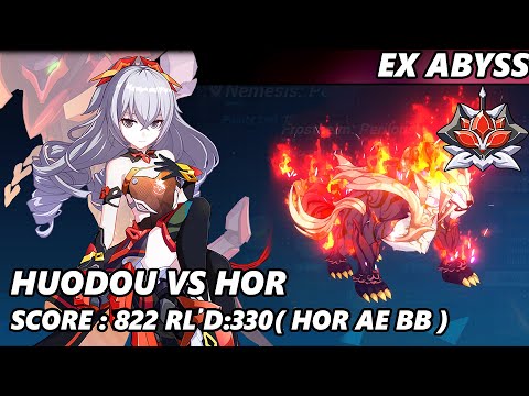 [EX ABYSS] Houdou VS HoR AE BB 826 (RL D: 330) No Selune & AE gear | Honkai Impact 3