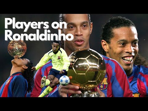 Players On Ronaldinho 🐐 “Important For The Football Fans..”