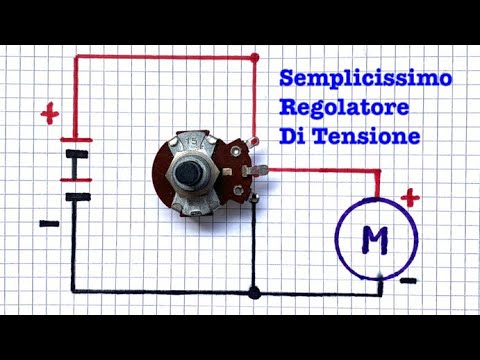 Piccolo regolatore di tensione - partitore di tensione