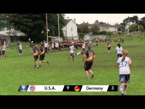 2012 WJUC - Day 6 - USA vs Germany (Women's Semi)