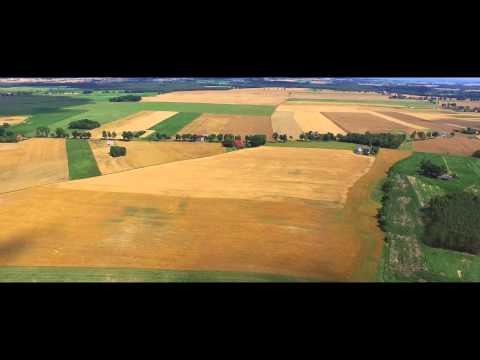 Franciszkowo, Bramka  - Poland from drone in 4k