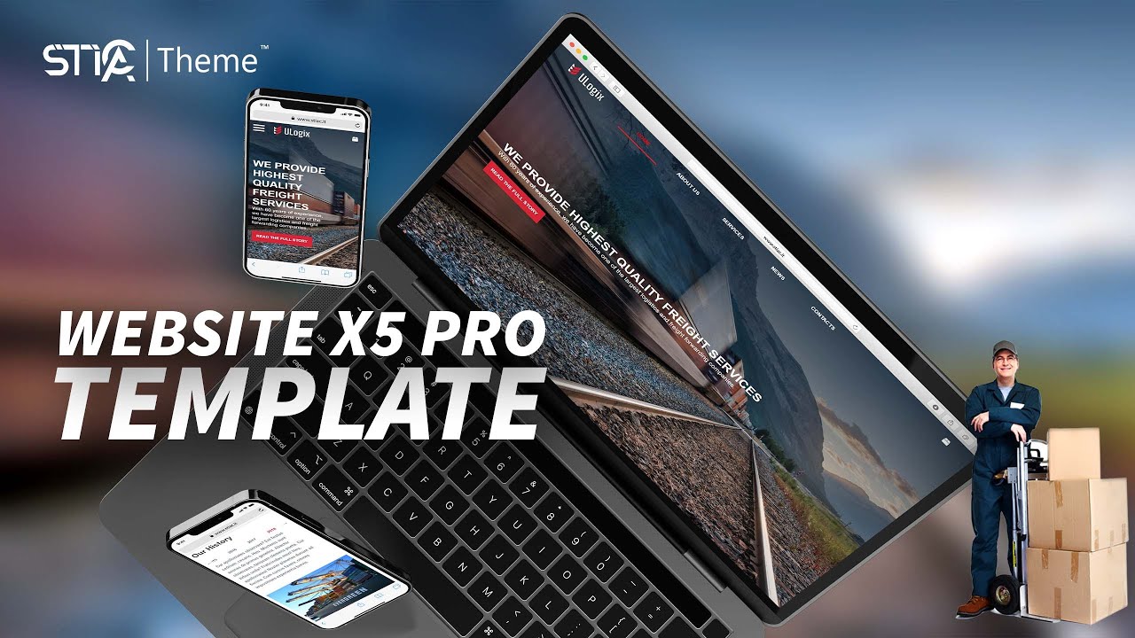 ULogix - WebSite X5 Pro Template