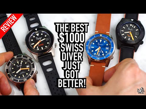 Still The Best $1000 Swiss Dive Watch in 2022?: Squale 1521 vs T-183, COSC & Master Marina Militare