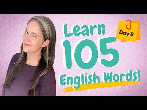 學習105個英語詞彙｜ DAY 8 (LEARN 105 ENGLISH VOCABULARY WORDS | DAY 8)