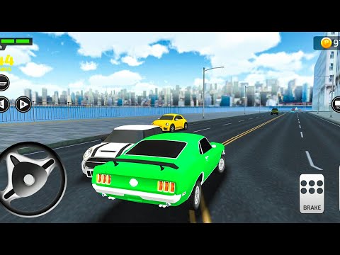 Car Games Simulator - Parking Frenzy 2.0 3D Game #2 - New Green Classic Car - Android IOS Gameplay