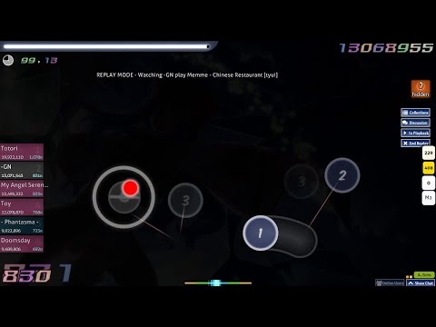 osu! - Memme - Chinese Restaurant [tyui] +HD FC, 98.30%