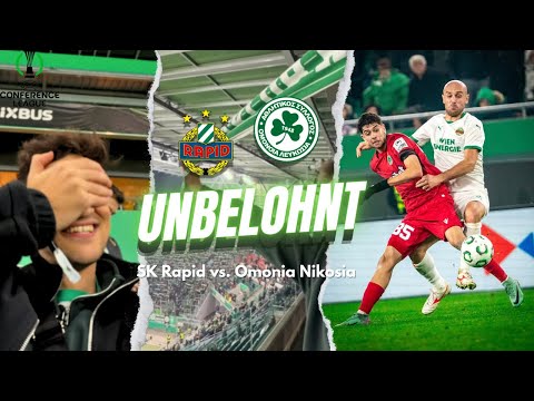 Europacup-Drama in Hütteldorf! 💔 | SK Rapid vs. Omonia Nikosia | Das war’s… 😭