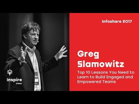 Infoshare 2017: Greg Slamowitz (gregslamowitz.com) – Top 10 Lessons You Need to Learn (…)