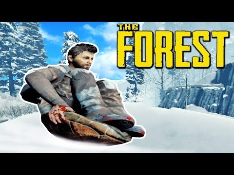 KAR BİYOMU VE KAYAK YARIŞI ! | THE FOREST TÜRKÇE BÖLÜM 10