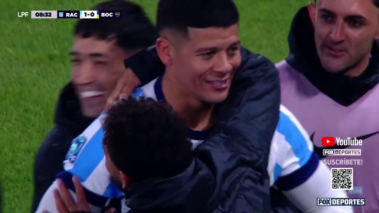 💥🔥 PENAL Y GOL Marcos Rojo | Racing Club 1-0 Boca Juniors | Liga Argentina