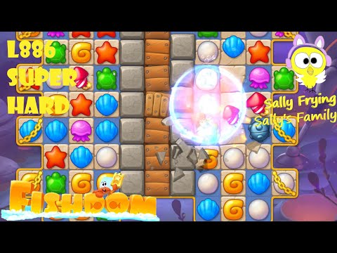 Fishdom level 886 super hard