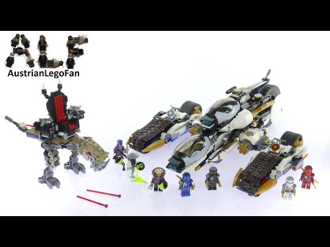 Vidéo LEGO Ninjago 70595 : Le tank ultra furtif
