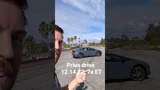 #toyota #prius first drive coming ...