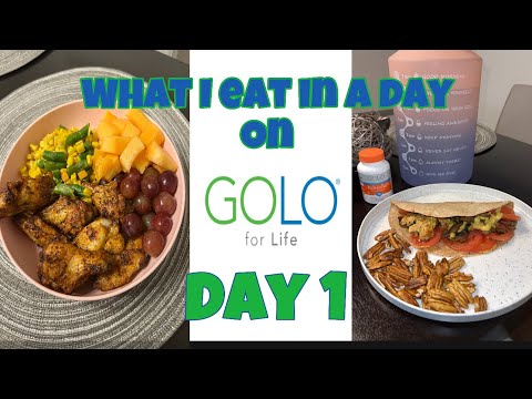 What I eat in a day on Golo for life Diet | my weight loss journey trying Golo for life