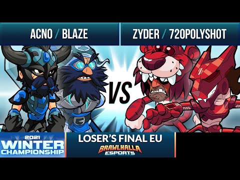 Acno & Blaze vs Zyder & 720Polyshot - Loser's Final - Winter Championship 2021 - EU 2v2