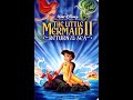 Vorspann Und Abspann Der VHS Kassette Arielle Die Meerjungfrau 2 Sehnsucht Nach Dem Meer 20