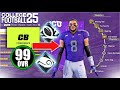 Best CB Abilities AND Builds College Football 25 Road To Glory BEST BUILD