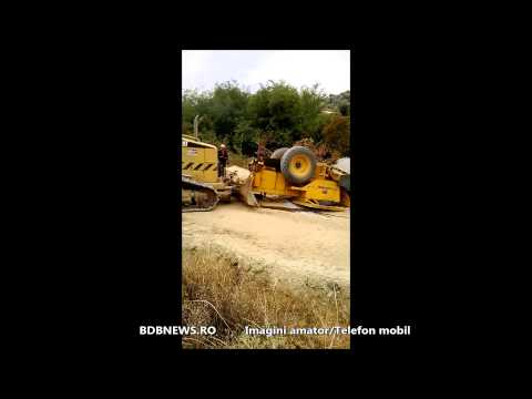 Si-a pierdut viata strivit de utilaj pe drumul dintre Mocanu si Puiesti