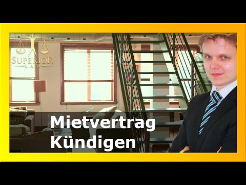 Mietvertrag kündigen einfach erklärt