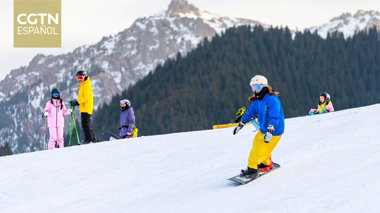 Las vacaciones de invierno en las escuelas sirven para impulsar la economía de nieve en China