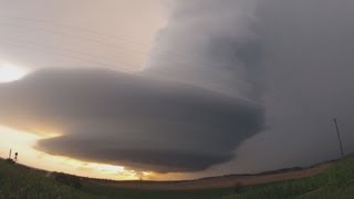 preview picture of video 'Supercell Thunderstorm & Lightning Time Lapse- Arcadia, NE 5.26.13'